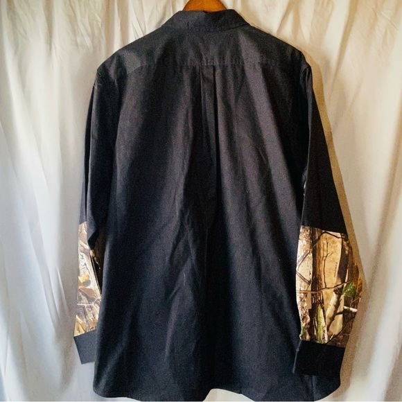 RealTree Silent Fabric Padded Shoulder Hunting Shirt - Picture 7 of 8